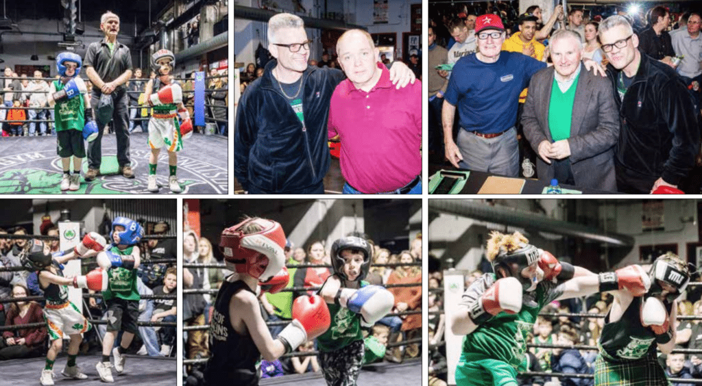 The Annual Boxing Show Attracted a Massive Crowd South Boston Today