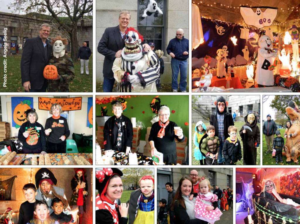 Halloween Castle Island South Boston Today